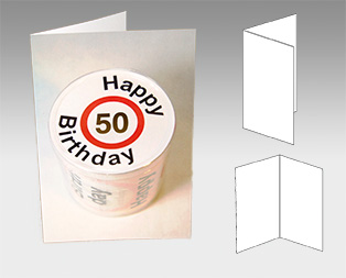 Geburtstagskarte «Birthday Number» 