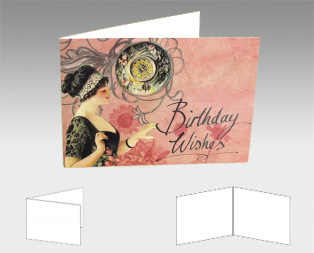 Geburtstagskarte «Birthday Wishes» 