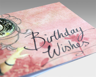 Geburtstagskarte «Birthday Wishes» 