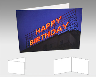 Geburtstagskarte «Happy Birthday» 