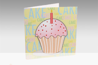Geburtstagskarte «Cupcake»
