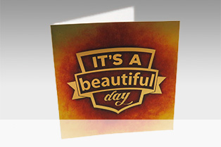 Geburtstagskarte «Beautiful Day»
