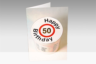 Geburtstagskarte «Birthday Number»